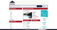 Desktop Screenshot of eurobrix.com